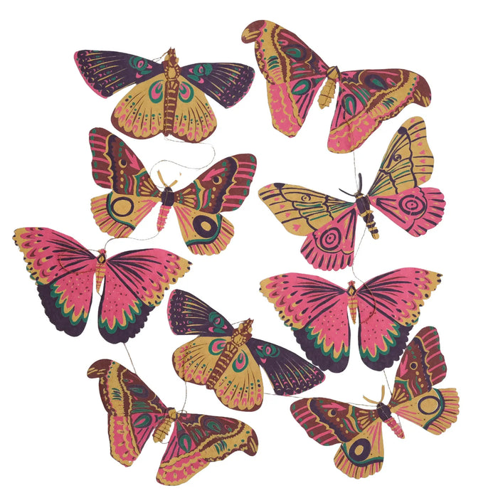 East End Press Butterfly Vertical Wall Hanging