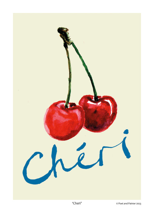 Cheri A3 Print