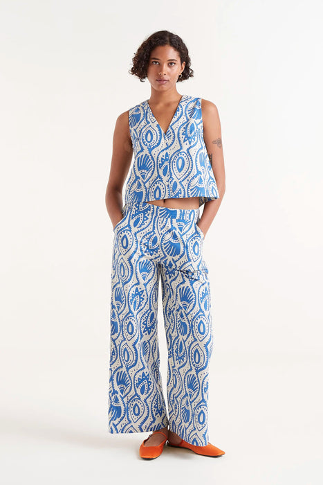 Aquaria Printed Sleeveless Top