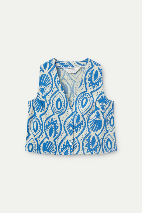 Aquaria Printed Sleeveless Top