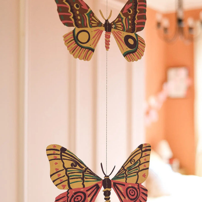 East End Press Butterfly Vertical Wall Hanging