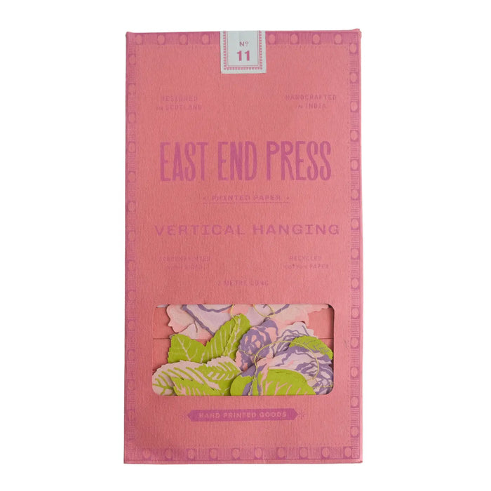 East End Press Rose Vertical Wall Hanging