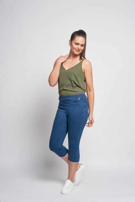 Pinns Denim Crop Trousers