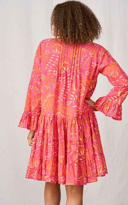 Asha Printed Cotton Dress