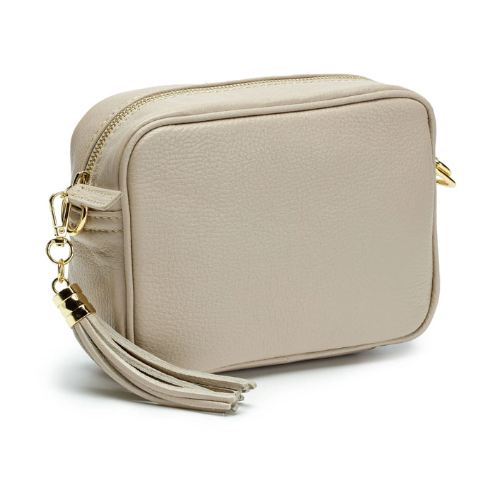 Crossbody Tassel Bag - Biscuit