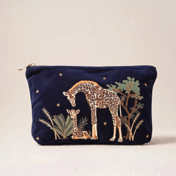 Elizabeth Scarlett Giraffe Mother & Baby Pouch