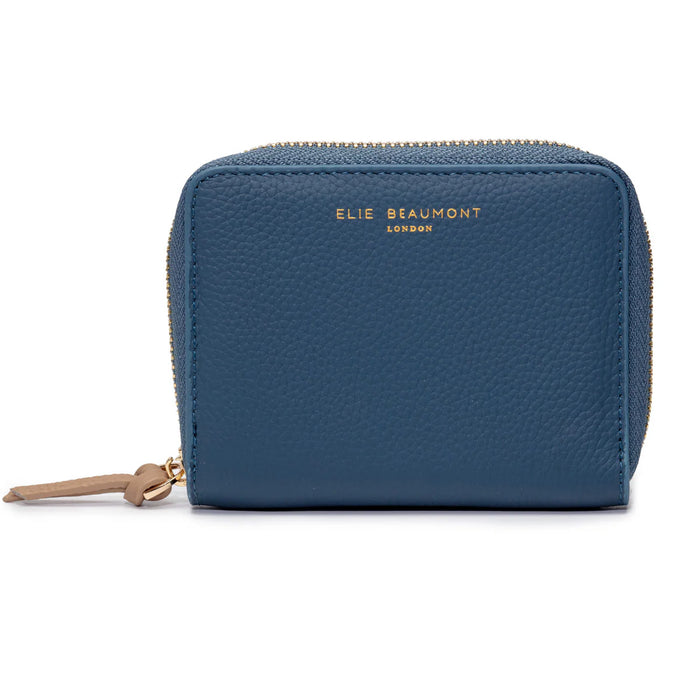 Zipper Purse/Wallet Teal - Latte