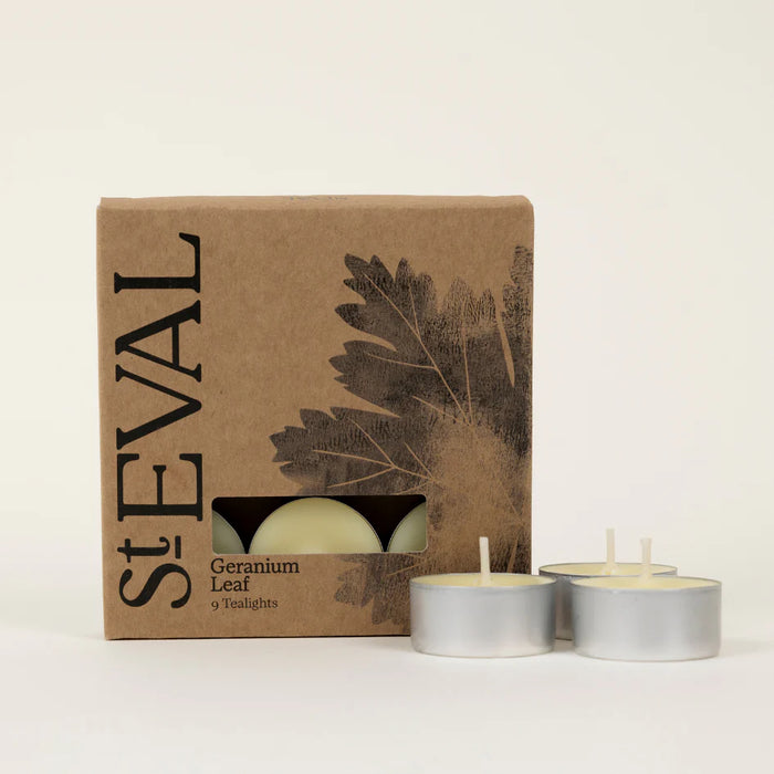 Geranium Leaf Scented Tealights