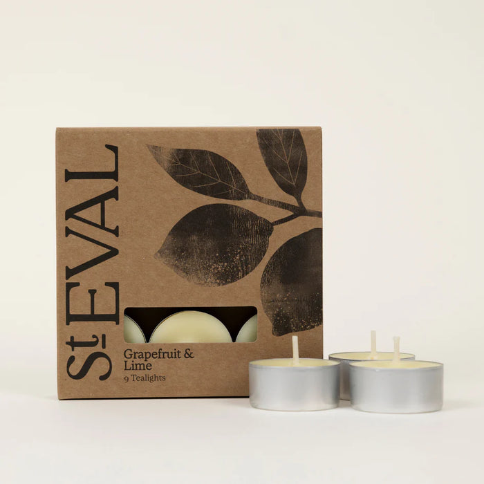 Grapefruit & Lime Scented Tealights