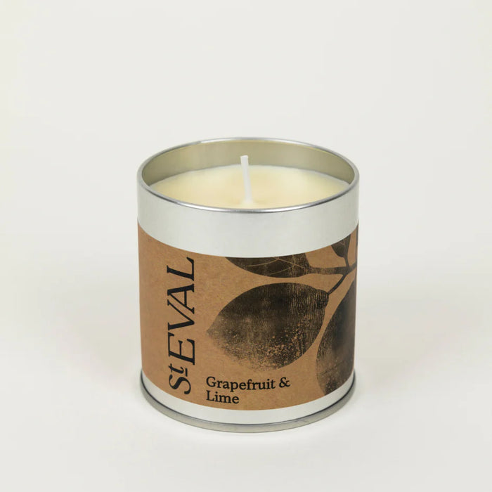 Grapefruit & Lime Scented Tin Candle