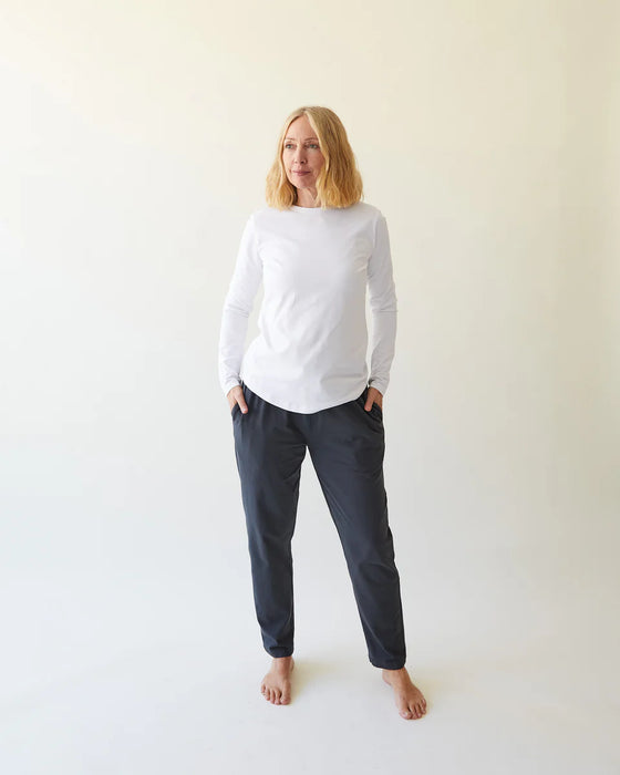 Chalk Brooke Smokey Charcoal Trouser