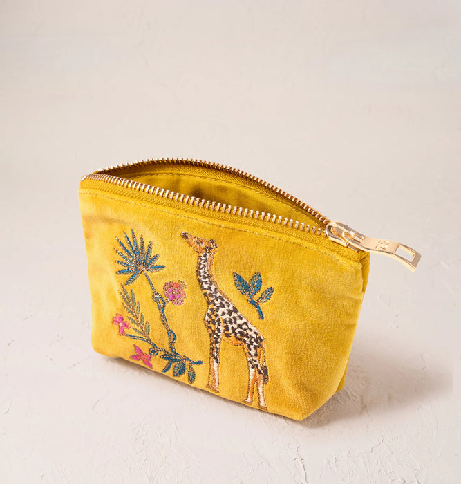 Wild Giraffe Palm Coin Purse