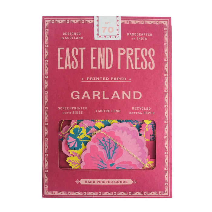 East End Press No. 70 Summer Garden Garland